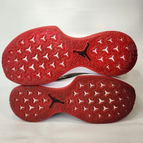 Air Jordan Trainer 2 Flyknit Shoes Mens 11.5 Bred Chicago Basketball Sneakers - Picture 9 of 11